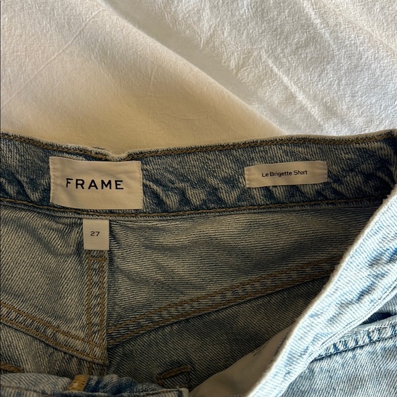 Frame Le Brigette Short Women's Distressed Denim Shorts - Light blue - Picture 4 of 5